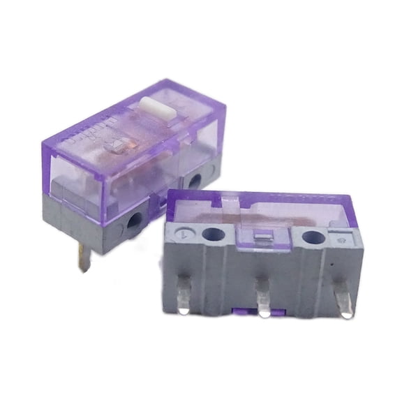 WINDLAND 2PCs HUANO Mouse Micro Switches 120 Million Clicks Mouse Button Micro Switches 3Pins