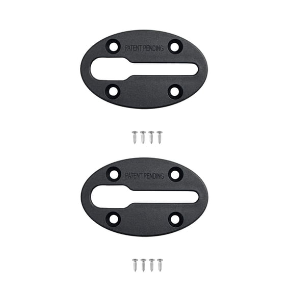 WINDLAND 2set Kayak Accessories Mount Track Kayak Slide Track Rail Bracket Easy to Use