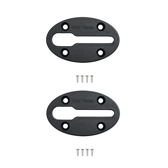 WINDLAND 2set Kayak Accessories Mount Track Kayak Slide Track Rail Bracket Easy to Use