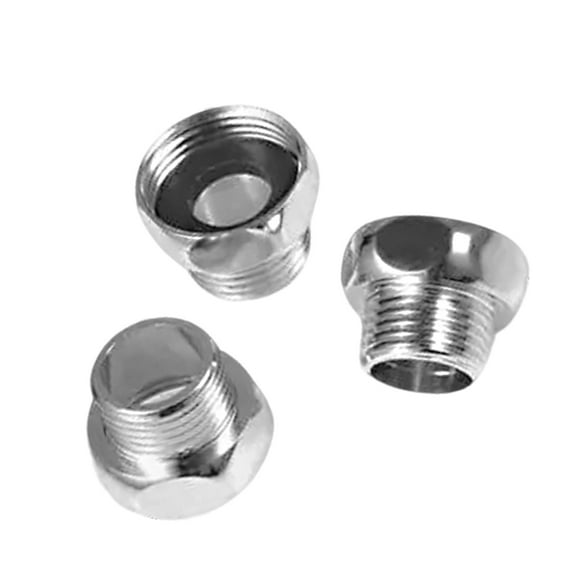 WINDLAND 3/4inch to 1/2inch Water Tap Adapter Brass Washing Machine Faucet Adapter Bathroom Faucet Adapter Pipe Fittings Enduring