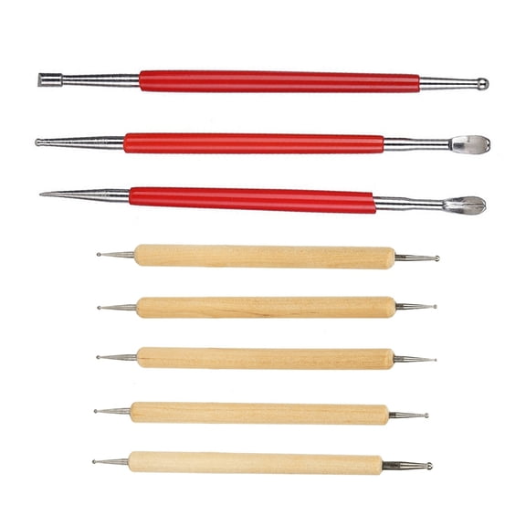 WINDLAND 3/5/8 Pcs Carving Tool Modeling Spoon Carving Tool for Craft