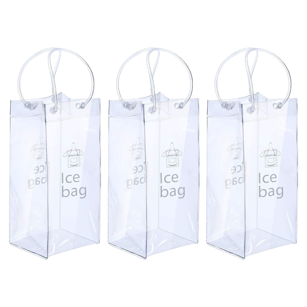 WINDLAND 3 Piece Reusable Ice Pouches PVC Construction Quick Cooling ...