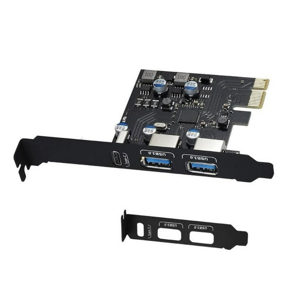 WINDLAND 3 Port USB 3.0 PCIe Expansion Card, 18W Power Delivery Expands PC Connection Enhances Performances