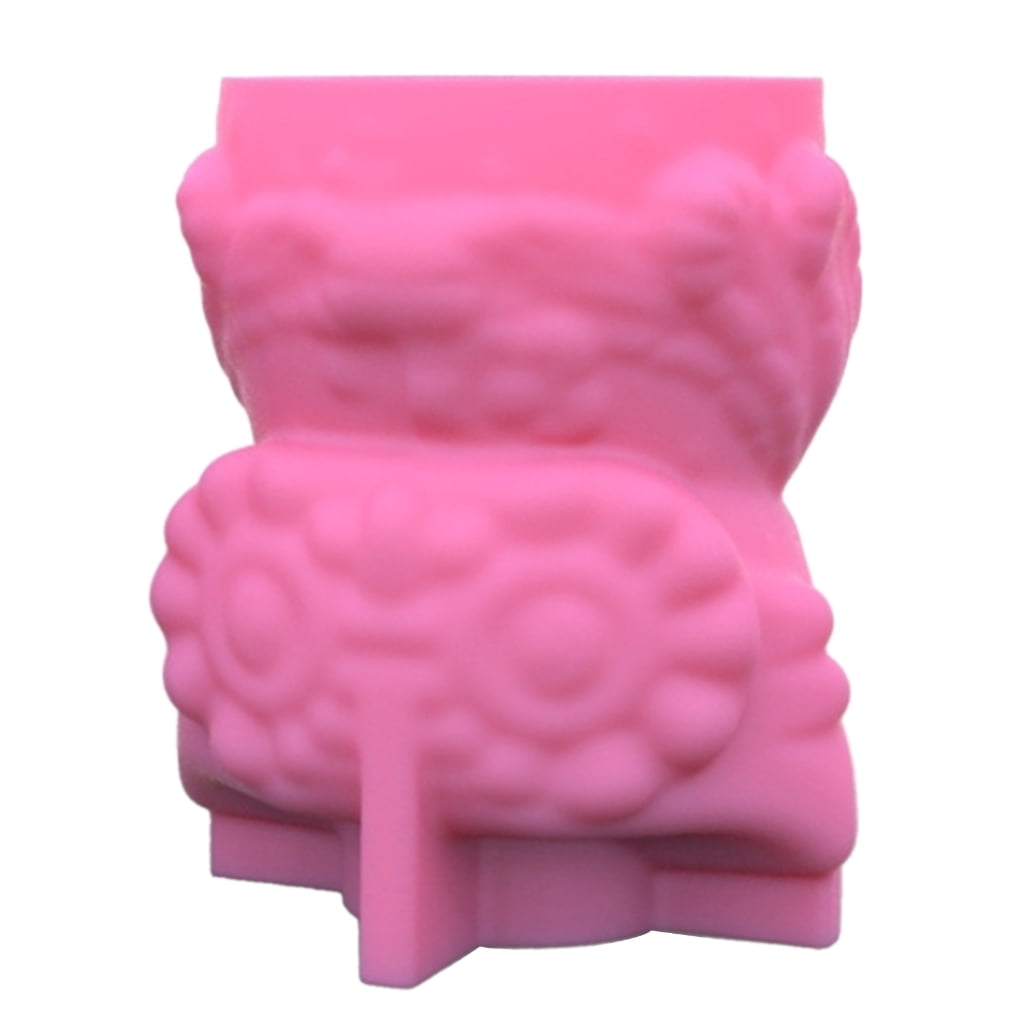 WINDLAND Owl Mom Flower Pot Silicone Mold Epoxy Resin Casting Succulent Pot Mould