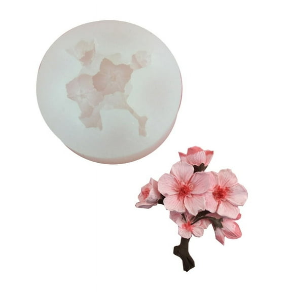 WINDLAND 3D Various Flower Silicone Mold Fondant Cake Border Moulds Chocolate Mould