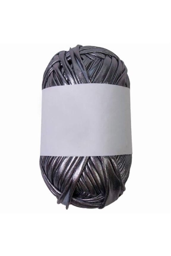 43.74yd Metallic Tshirt Yarn Fabric Cloth Knitting Yarn for Handmade Bag Purse