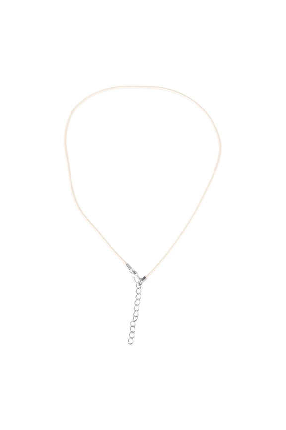 45cm Braided Adjustable Leather Rope Wax Cord DIY Handmade Necklace Pendant Cord