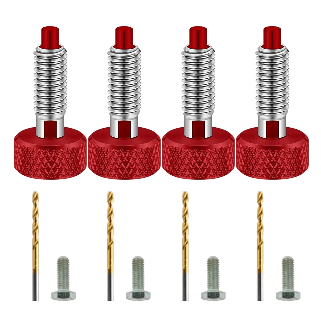 WINDLAND 4pcs M6 Stainless Steel Quick Releases Pin for Projects Supplies and Repairs