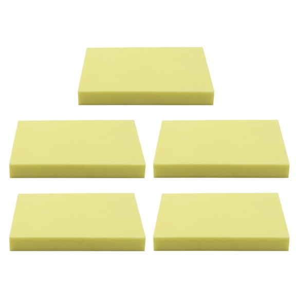 WINDLAND 5 Pcs Pottery Foam Table Runner Yellow Pottery Tool Pottery Foam Pad for Craft