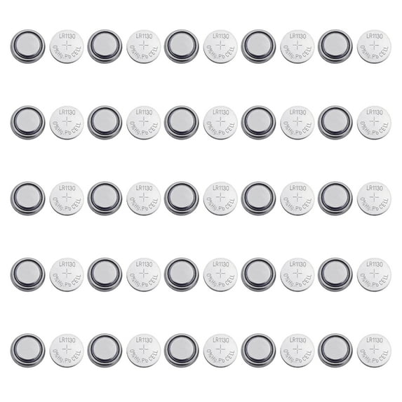 WINDLAND 50/100Pcs LR1130 Button Cell AG10 Environmental Luminous Gifts Toy LR54 Clock
