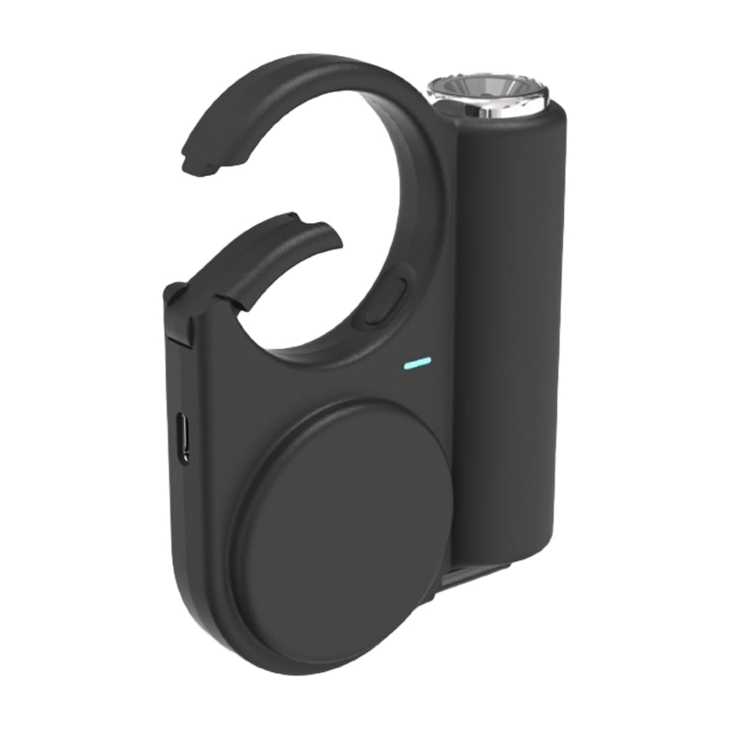 WINDLAND Outdoor Portable Charger With Retractable Cable And LED Light For Camping