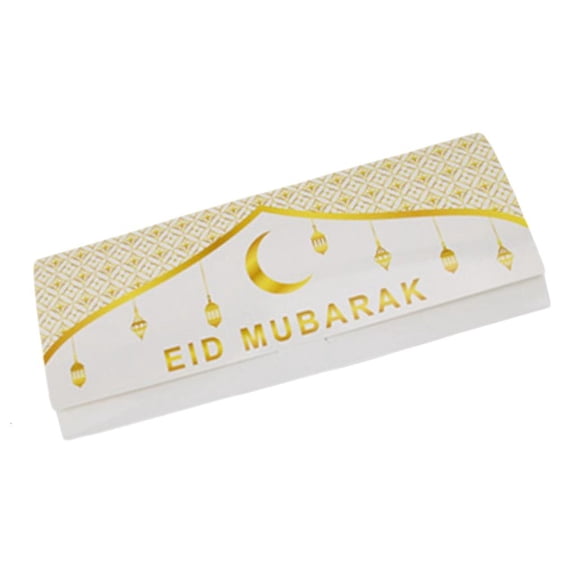 WINDLAND 50pcs Ramadans Greeting Cards Handmade Eid Mubarak Money and Gifts Card Holder