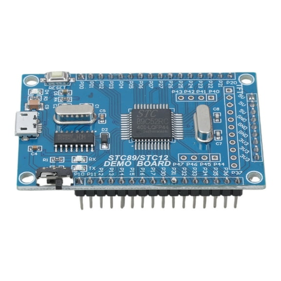 WINDLAND STC89C52 STC51 Development Board Featuring Integrated Basic Circuit Module