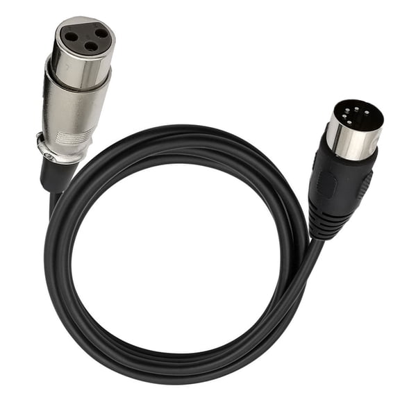 WINDLAND DIN 5PIN Cable Male To 3Pin Female/Male Extended Cable Large 5P Cable 5P To 3Pin Adapter for Music Sound Equipment