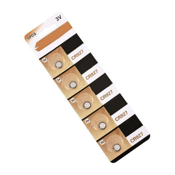 WINDLAND 5Pcs CR927 Lithium Button Cell Battery 3V 30mAh for Remote Controls and Flash Toys