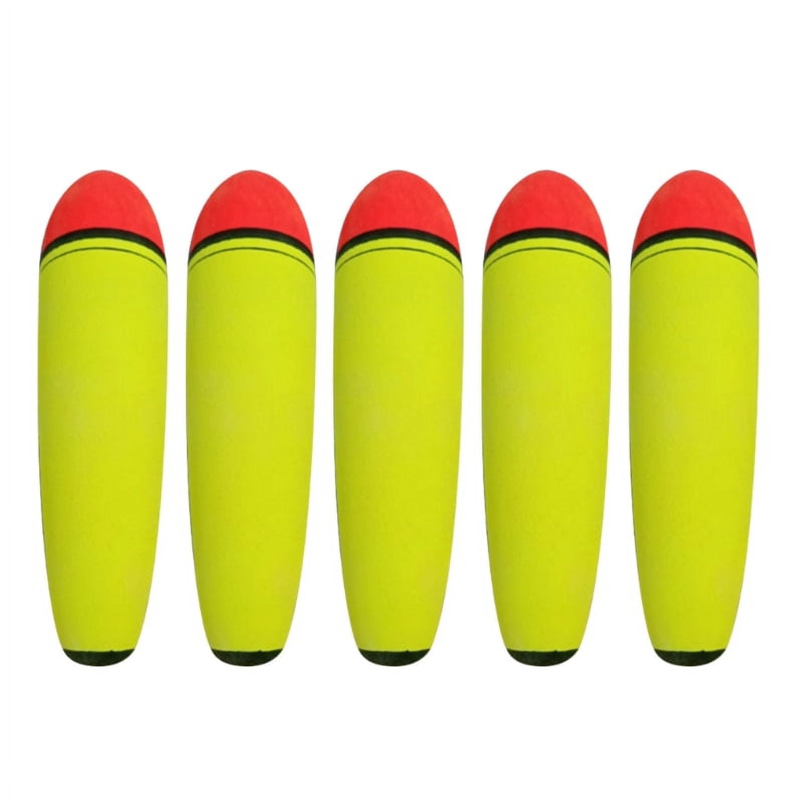 WINDLAND 5Pcs EVA Foam Bobbers Fishing Floats Long Vertical Fishing Floats Bobbers Set