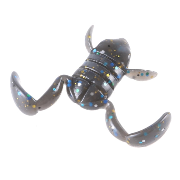 WINDLAND 5Pcs Fishing Soft Baits Frogs Lure Swimbait for Freshwater Saltwater