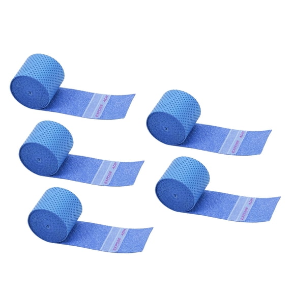 WINDLAND 5Pcs Racquet Grip Tape Antislip Badmintons Rackets Grip Replacement Tennis Grip Head Overgrips Skidproof Sweat Band