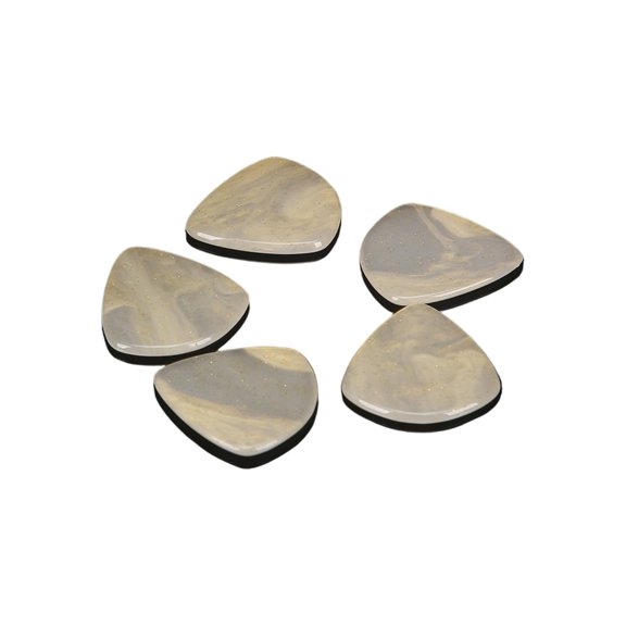 WINDLAND 5Pieces Flexible Guitar Picks for Fast Strumming Textured Edges Multiple Color