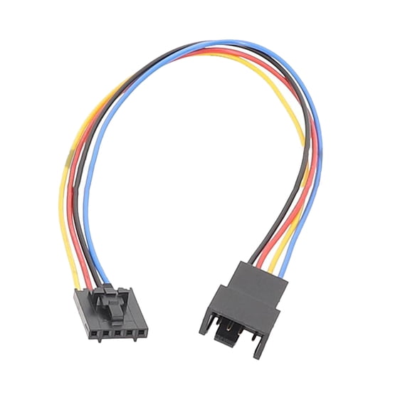 WINDLAND Graphics Card Cooling Fan Mini 5Pin to 4Pin Adapter Extension Power Cable for Dell Styles 5Pin Latch Styles Computers