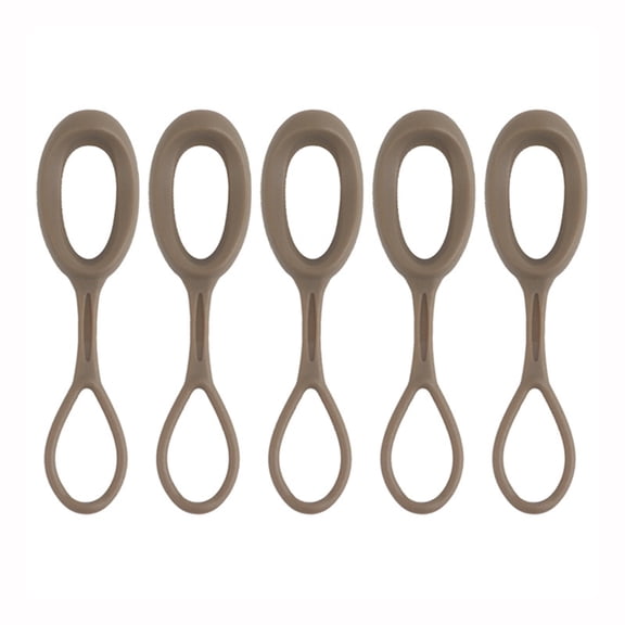 WINDLAND 5lots Elastics Cord Lock Multifunctional Zippers Durability Zippers Pull Zippers