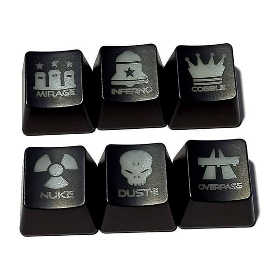 WINDLAND ABS Keycaps OEM Profile Translucent Keycap Replacement for Mechanical Keyboard