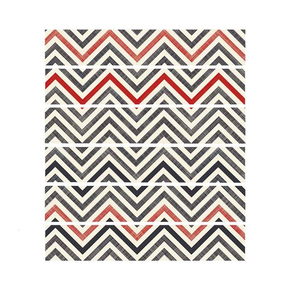 WINDLAND 6Pcs for Arrow Pattern Tile Floor Stair Sticker Kitchen Decor Waterproof Mural Decals Adhesive Art Wallpaper
