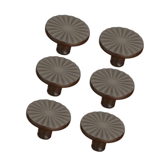 WINDLAND 6Pieces Stylish Round Drawer Pull for Enhancing Closet and Cabinets Designs