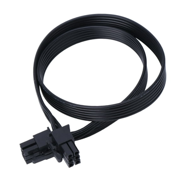 WINDLAND 6Pin PCIe Male To Male Flat Power Cable Flexible Durability For Gaming PC GPU