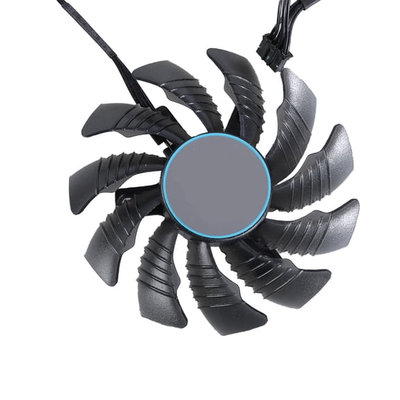 WINDLAND 75MM T128010SU Cooling Fan Graphics Card Cooling Radiator for RX6700XT 6600XT