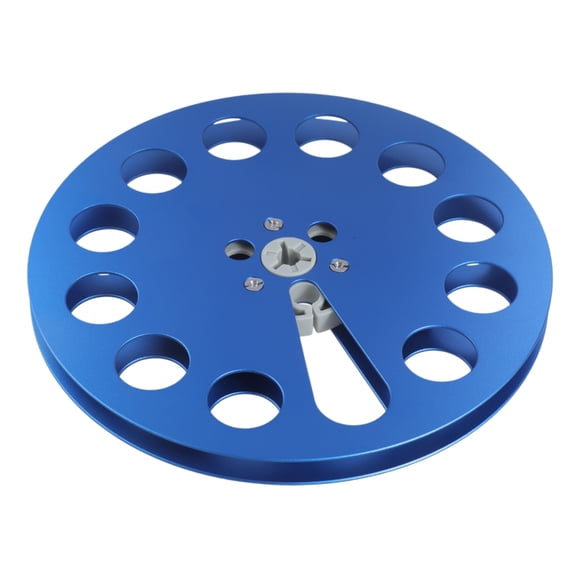 WINDLAND 7" Magnetic Tape Reel - Aluminum Empty Spool Audio Takeup- Reel with 12 Holes
