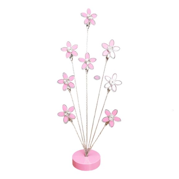 WINDLAND 8 Branch Photo Display Clip Metal Flower Theme Photo Tree Home Decors Art Piece