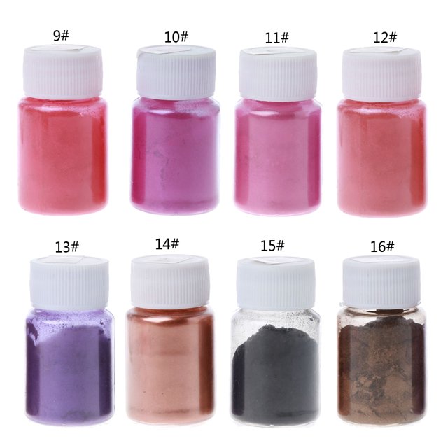WINDLAND 8 Color Powder for Epoxy Resin Pigment Powder Dye Slime