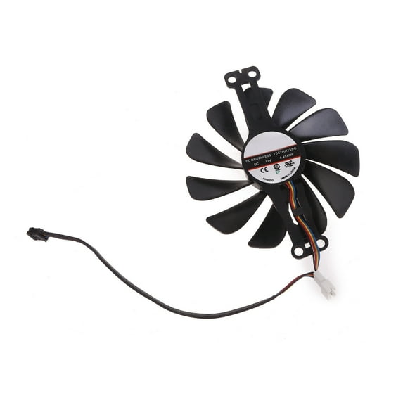 WINDLAND 95mm Powerful Graphics Card Fan for XFX Radeon RX6600 6600XT Gaming Video Card Low Noise Desktop Computer PC Accessories