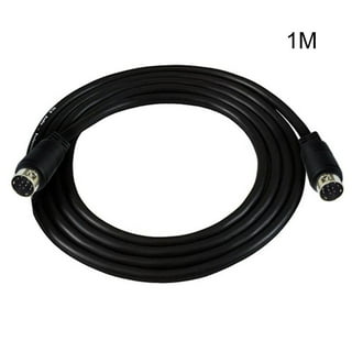 Traovien 8 Pin DIN to 3.5mm Cable 8-Pin DIN Plugs Male to 3.5mm