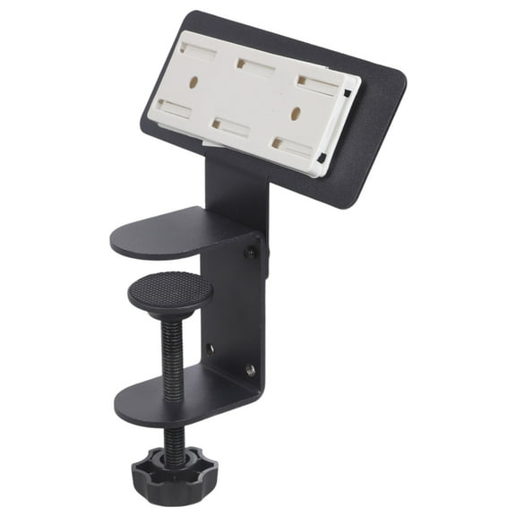 WINDLAND Power Panel Mount with Adjustable Desk Clamp Secure Under Desk Storage Solution