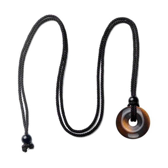 WINDLAND Crystal Agate Pendant Collarbone Chain Temperament Simple Adjustable Necklace