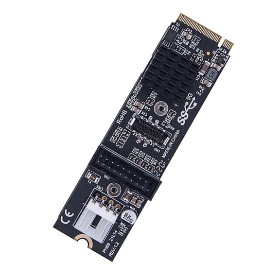 WINDLAND Aluminum Builts M.2 PCIe Converters Fast 10Gbps Transfer No Driver Installation Neededs