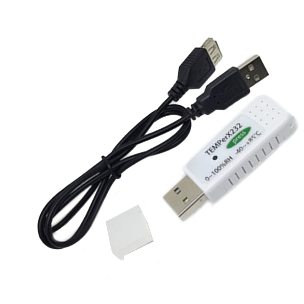 WINDLAND Ambient Hygrometer USB Temperature Humidity Meter Email Alarm Data Storage Function Data Acquisition Loggers