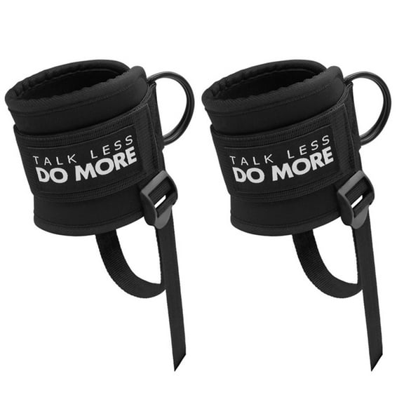 WINDLAND Ankle Straps Comfortable Padded Ankle Cuffs Cable Machine Attachments for Gym