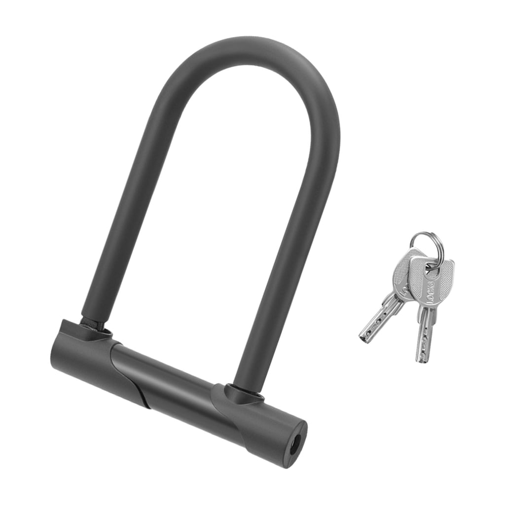 WINDLAND Anti Theft Bike U Lock with Key Heavy Duty Bike Lock Portable Universal Bike Accessories Rustproof Secure Lock