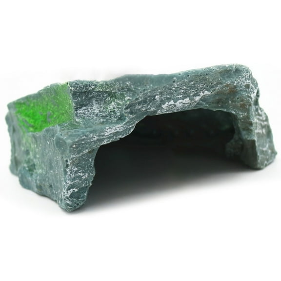 WINDLAND Aquariums Rock Stone Cave Resin Decorations Fish Tanks Stone Cave Shelter Fish Hideouts House for Freshwater Saltwater