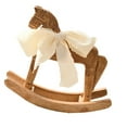 thumbnail image 1 of WINDLAND Artistic Wooden Rocking Horse Figurine Ornament for Distinctive Home and Gift, 1 of 13
