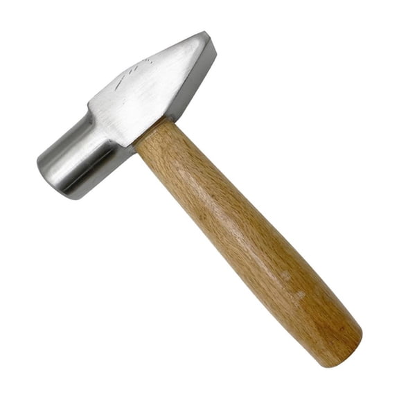 WINDLAND Artistics Hammer for Jewelry Making Flat Face Hardwood Handle Robust Designs