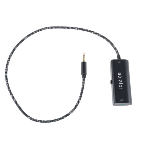 WINDLAND 3.5mm Aux Cord Ground Circuit Noise Isolator Cable Noise Interferences Remover