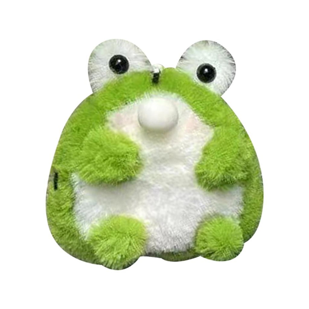 WINDLAND Award Winning Frog Plush Keychain Delightful Sound Effects and