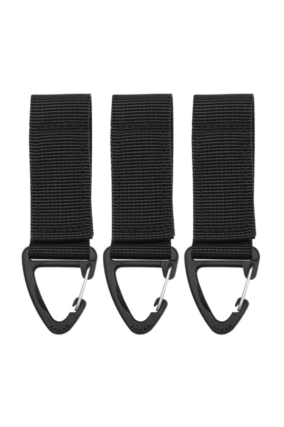 Backpacking Tactic Hook Keyring Strong Key Keychains Clip Carabiner Waist Buckle