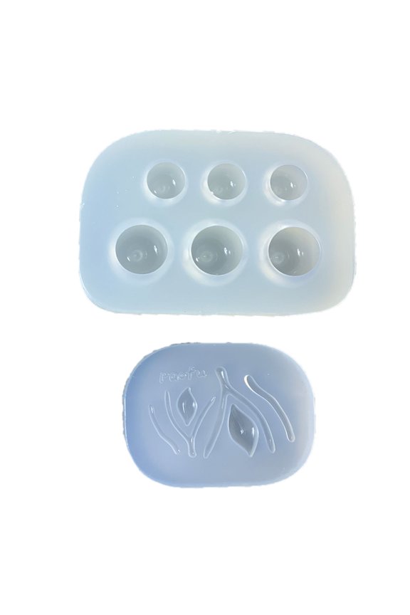 Delicate Dripping Ornament Mold for Crafting Keychains Accessory and Charm