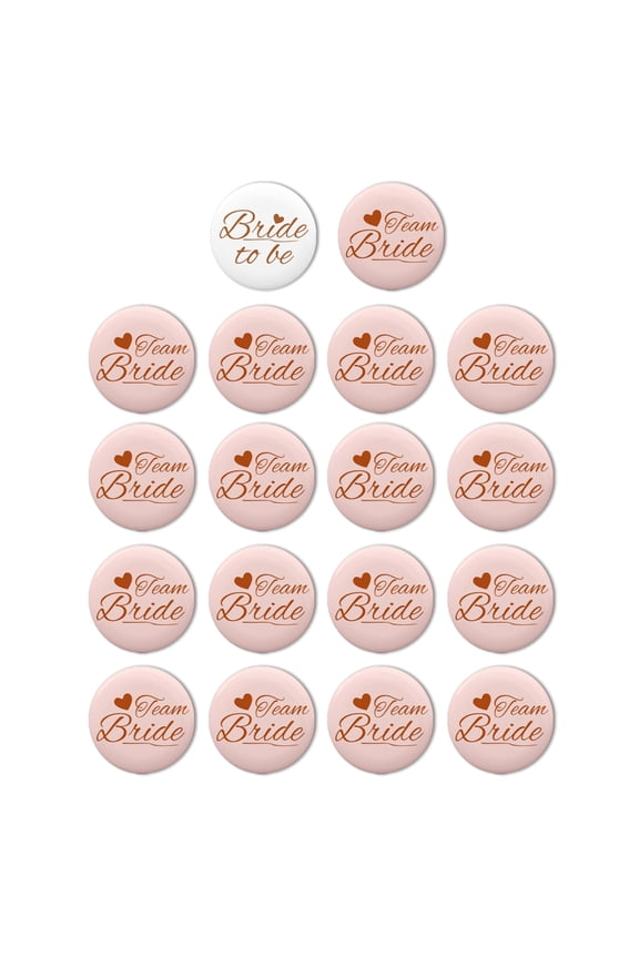 Bride/Bridesmaids Badges for Bachelorette Party Wedding Shower Decorations Fashionable Bridal Clothing Accessories