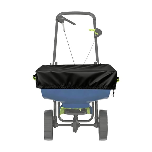 WINDLAND Broadcast Spreader Cover 210D/420D/600D Heavy Duty Waterproof Cover for 85-100Lb Fertilization Salt Spreaders Lawn Rain Guard
